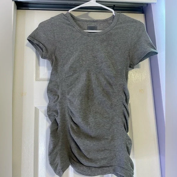 Athleta Side Ruched Tee - Picture 1 of 3